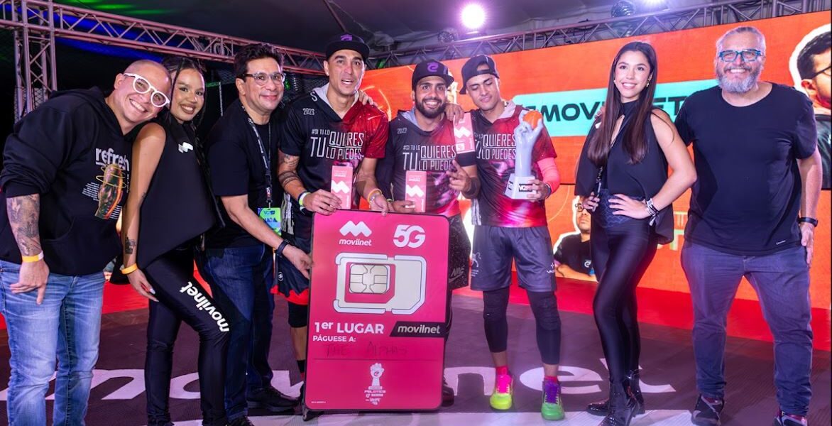 De la calle para el mundo: Movilnet-e celebra el primer Cannes Lions de Plata de Pelotica de Goma.