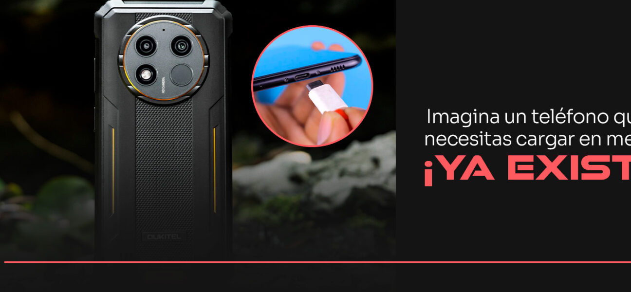 IMAGINA UN TELÉFONO QUE NO NECESITAS CARGAR EN MESES... ¡YA EXISTE!