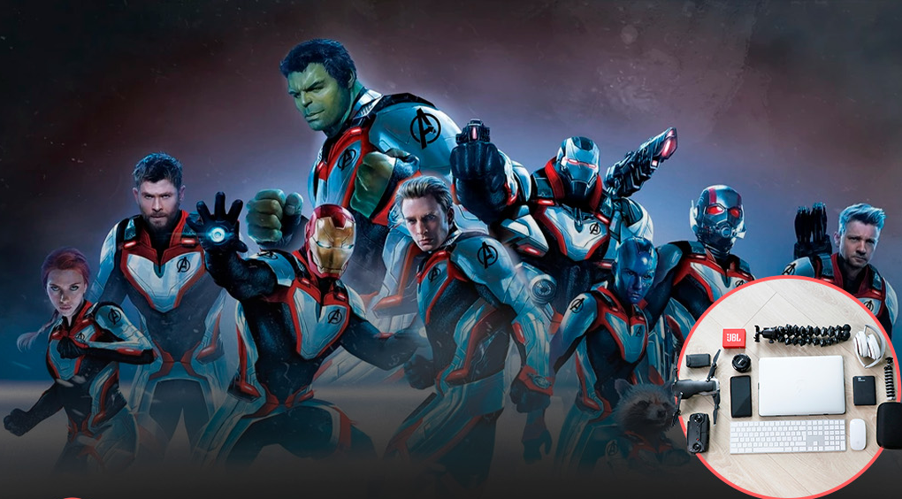¡UNIDOS POR LA TECNOLOGÍA! LOS AVENGERS SEGURO LLEVARÍAN ESTOS DISPOSITIVOS
